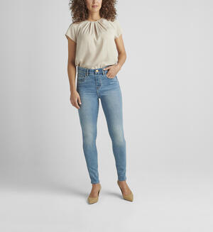 Valentina High Rise Skinny Pull-On Jeans