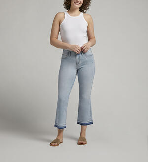 Eloise Mid Rise Bootcut Crop Jeans