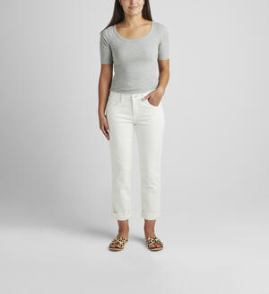 Carter Mid Rise Girlfriend Jeans