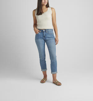 Carter Mid Rise Girlfriend Jeans