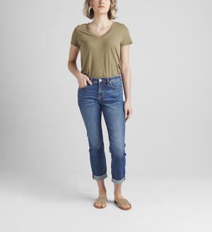 Carter Mid Rise Girlfriend Jeans