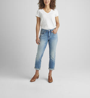 Carter Mid Rise Girlfriend Jeans
