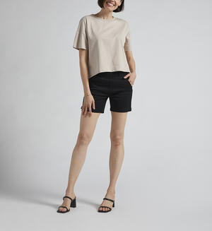 Maddie Mid Rise 5-inch Pull-On Short