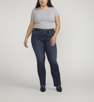 Eloise Mid Rise Bootcut Jeans Plus Size