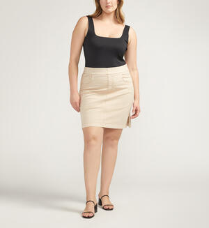On-the-Go Mid Rise Skort Plus Size