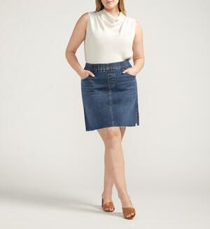 On-the-Go Mid Rise Skort Plus Size