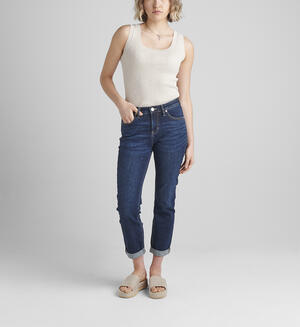 Carter Mid Rise Girlfriend Jeans Petite